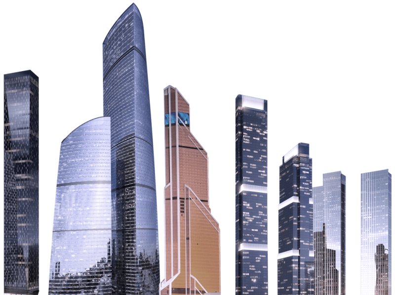 Здания Москоу Сити