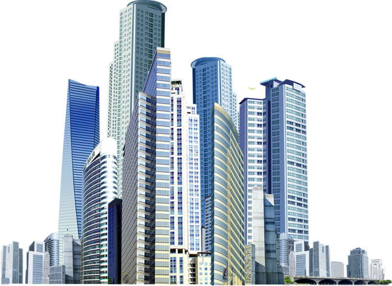 Город на белом фоне