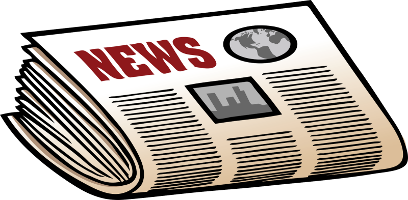 Газеты и журналы на прозрачном фоне