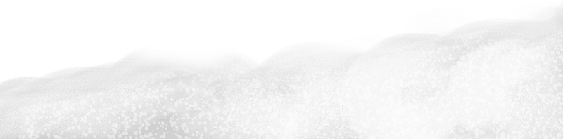 Сугробы снега на прозрачном фоне