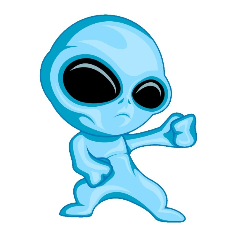 Нарисовать пришельца