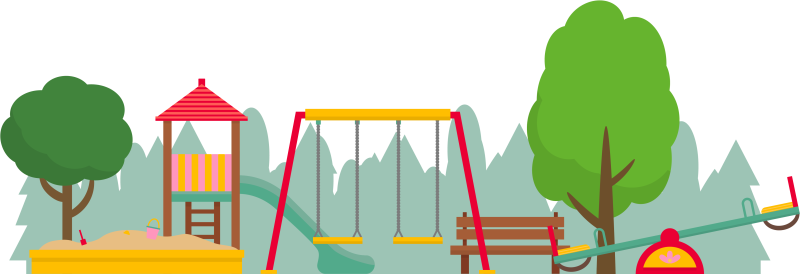 Детская площадка клипарт