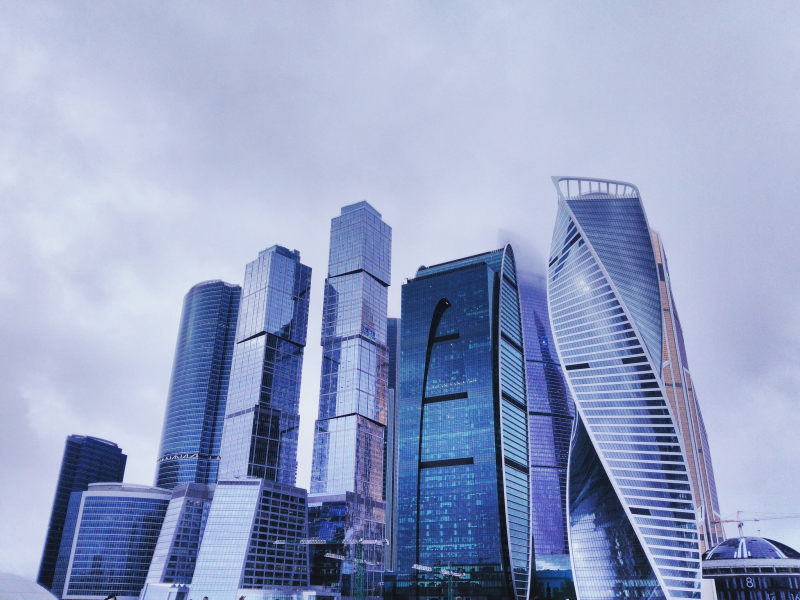 Москва Сити 8к