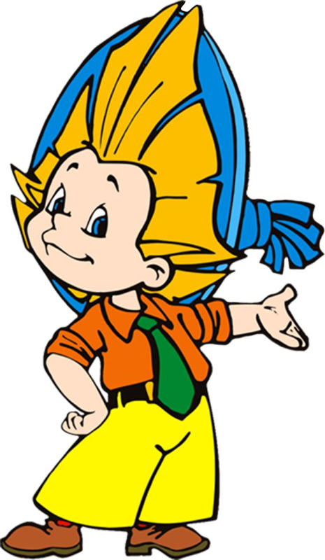 Сказочные персонажи Незнайка на Луне