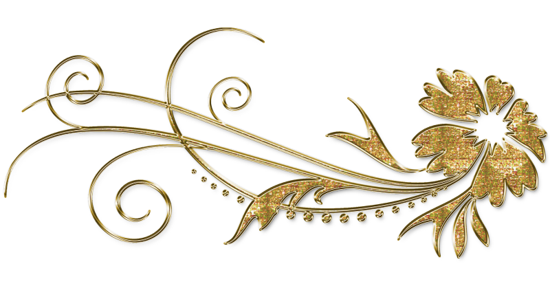 Красивые золотые узоры