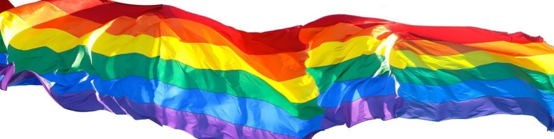 Радужный флаг ЛГБТ цвета