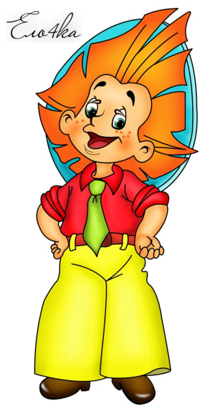 Мультяшный герой Незнайка