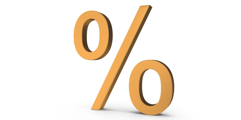 Процент на прозрачном фоне