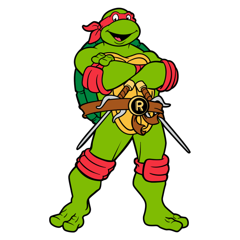 Черепашки ниндзя Рафаэль и Микеланджело