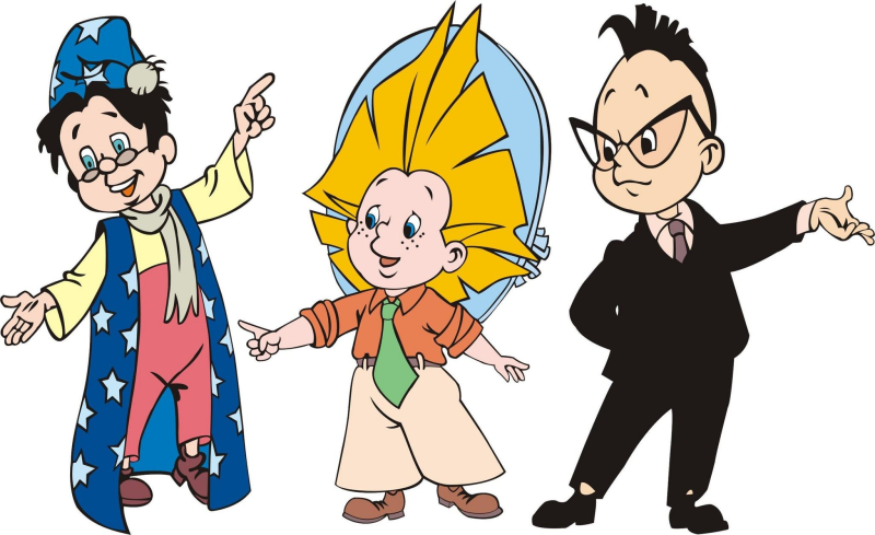 Незнайка и его друзья Незнайка в Солнечном городе Незнайка на Луне