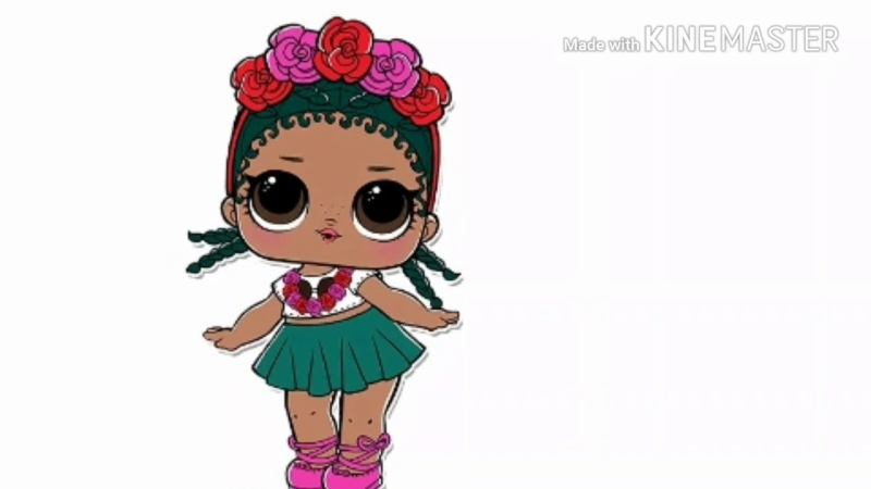 Куколка ЛОЛ рисунок