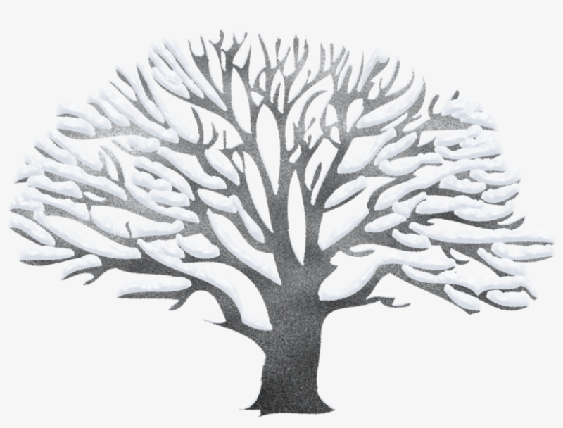 Зимнее дерево для детей