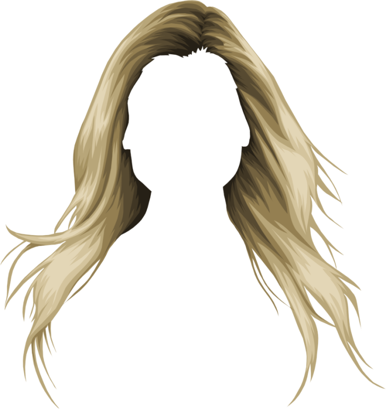 Волосы для фотошопа на прозрачном фоне