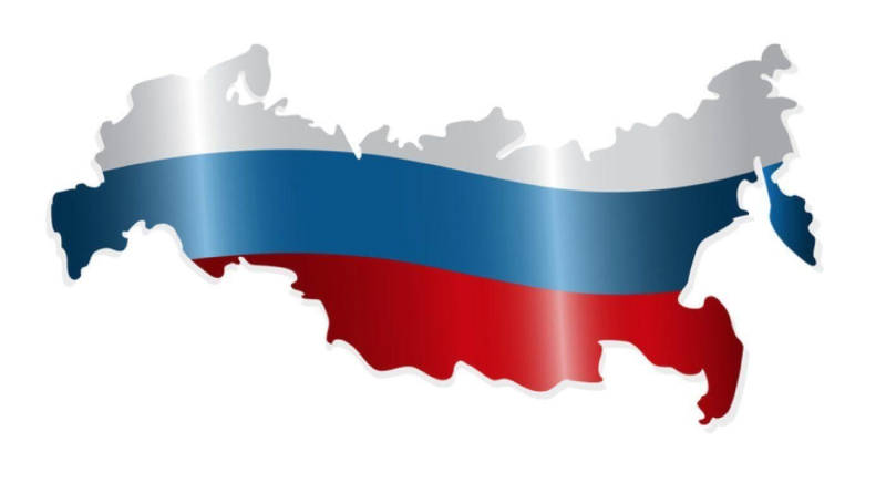 Флаг РФ на прозрачном фоне