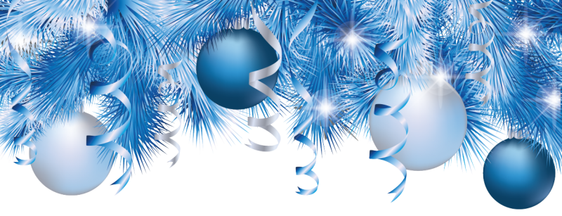 Новый год на прозрачном фоне