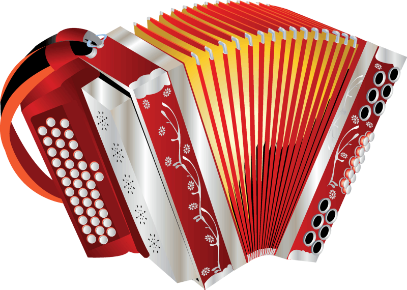 Русский народный музыкальный инструмент гармонь