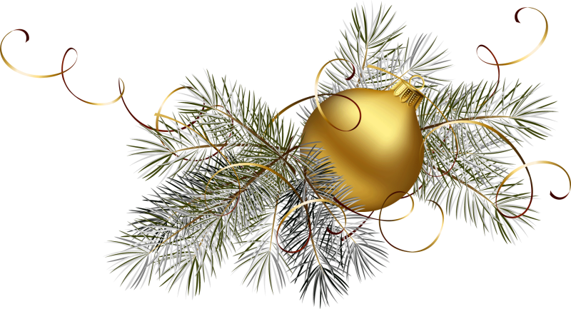 Новогодняя ветка