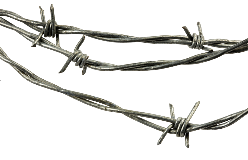 Металлическая колючая проволока