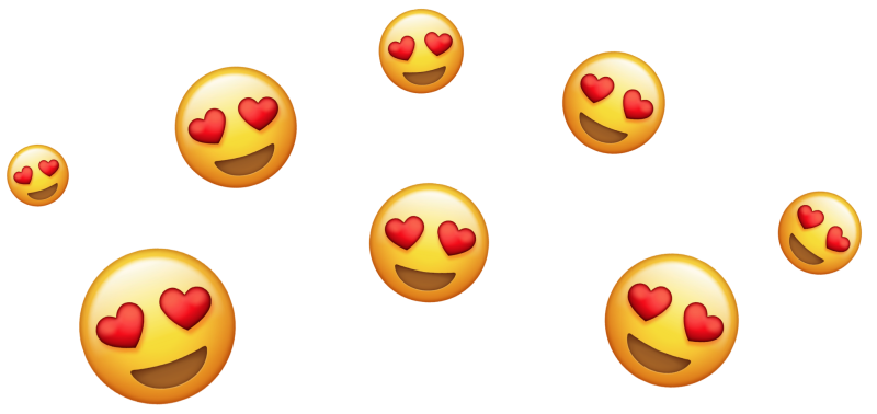 Смайлик на белом фоне