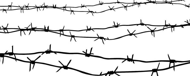 Колючая проволока рисунок