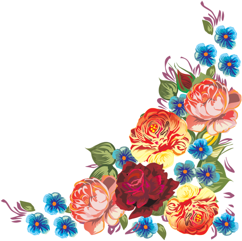 Цветы угловые