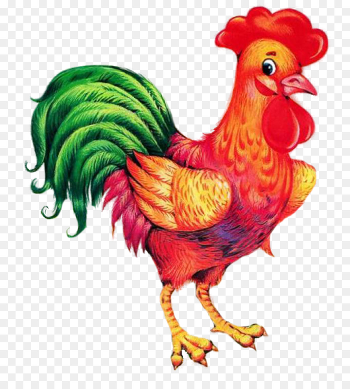 Петух мультяшный
