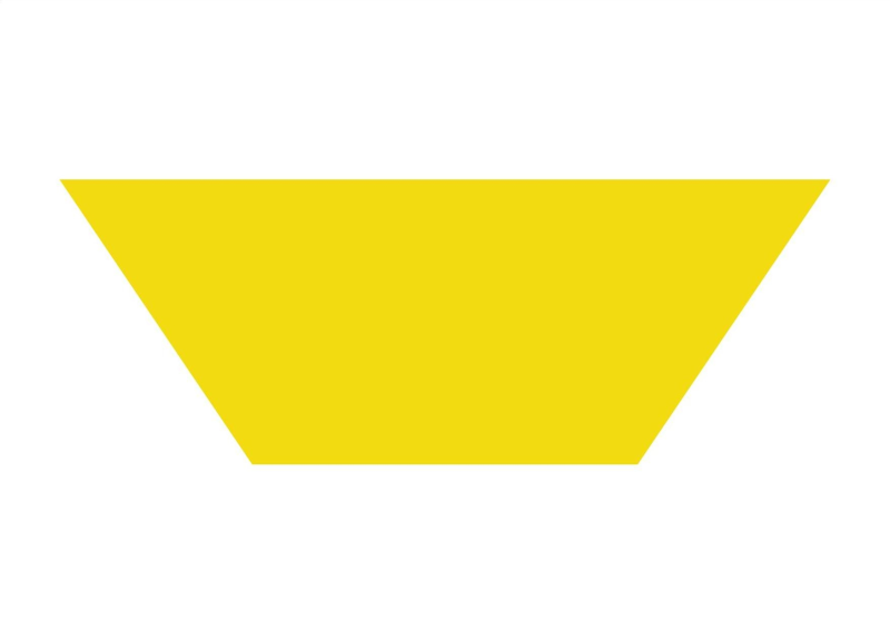 Фигурки для детей геометрические желтые