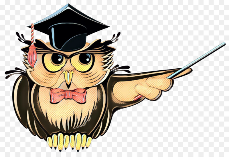 Сова с указкой