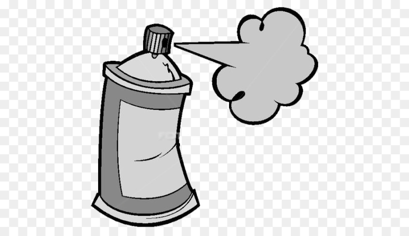 Баллончик с краской вектор