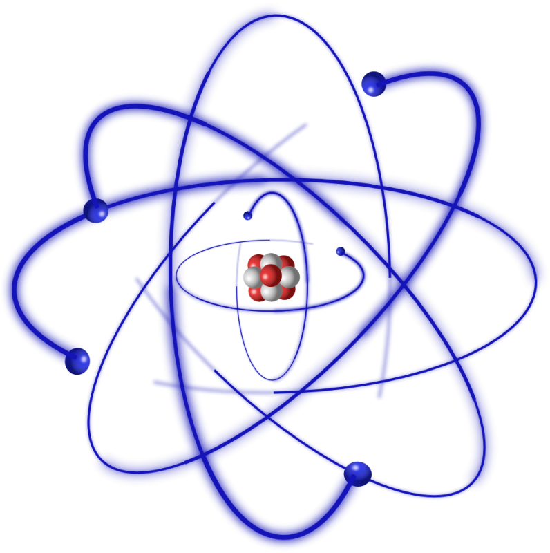 Атом без фона