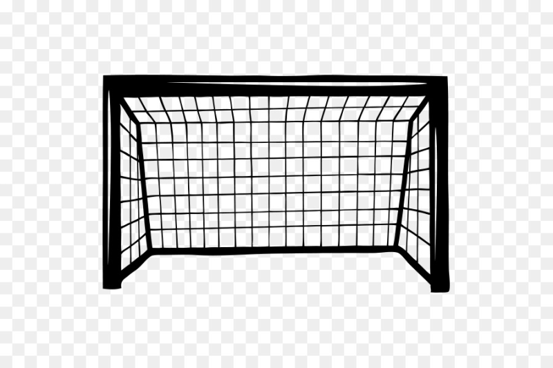 Ворота футбольные Графика сбоку