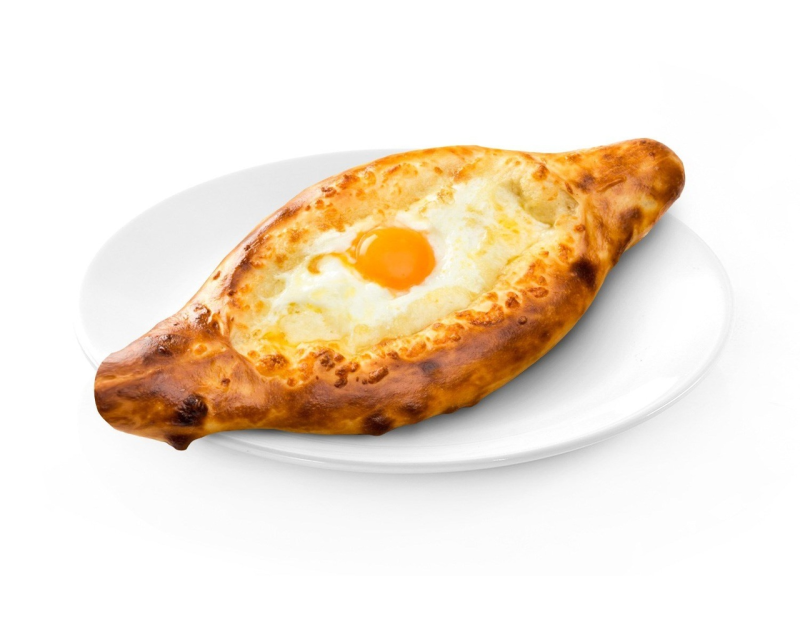 Аджарские хачапури лодочка