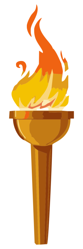 Факел мультяшный