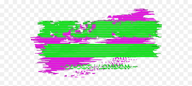 Глитч без фона