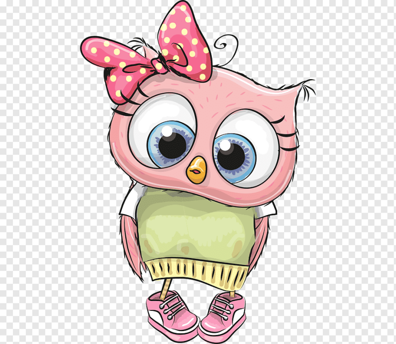 Совы мультяшные