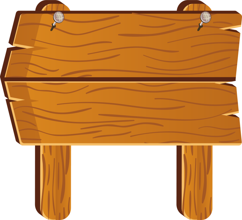 Деревянная табличка для надписи