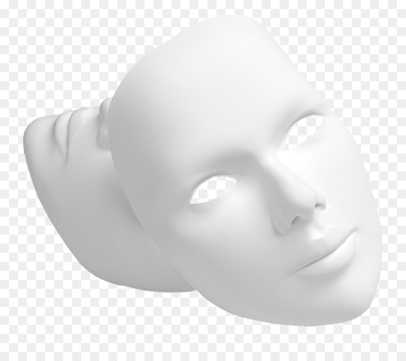 Белая маска