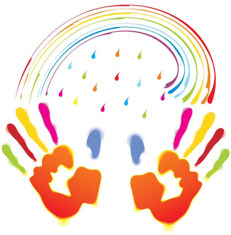 Разноцветные ладошки