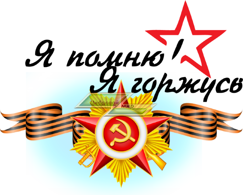 Мы помним мы гордимся надпись