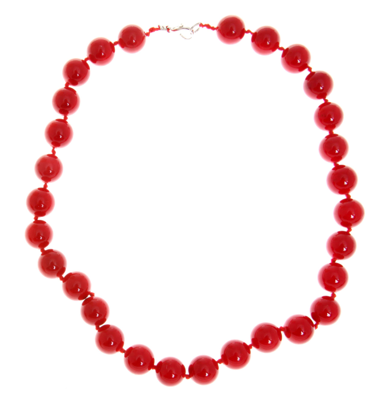 Прозрачные бусы