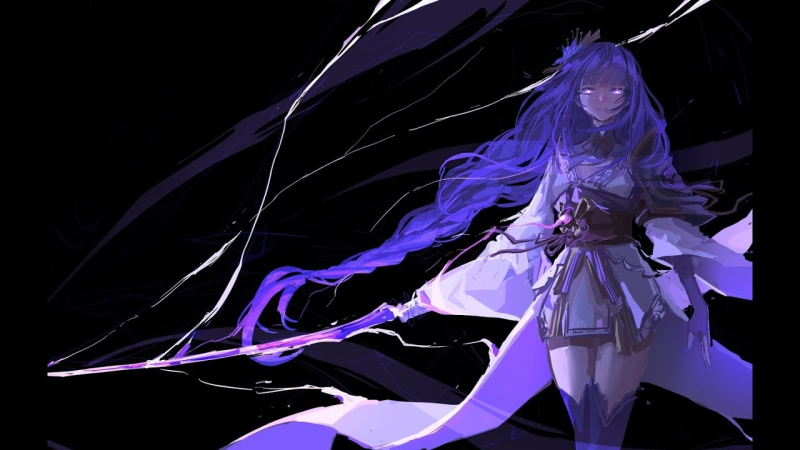 Баал Геншин Импакт сёгун Райден