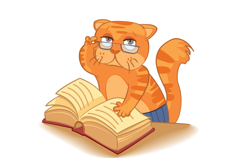 Кот ученый