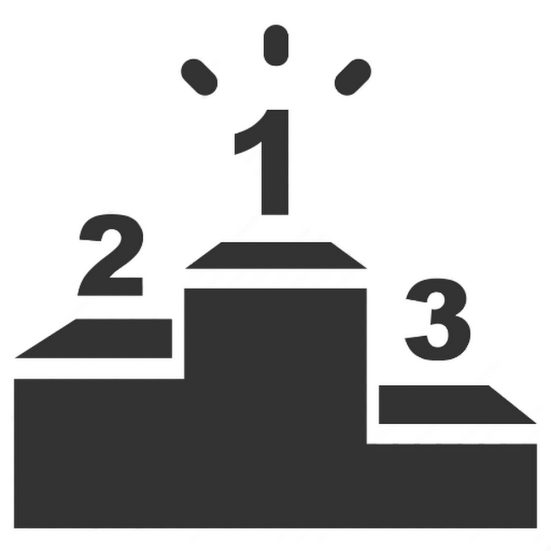 Призовые места на прозрачном фоне