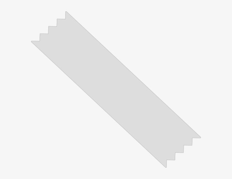 Кусок прозрачного скотча