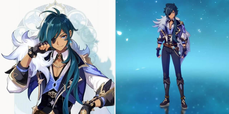 Кэйа Альберих Геншин Импакт