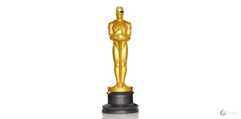 Оскар статуэтка вектор