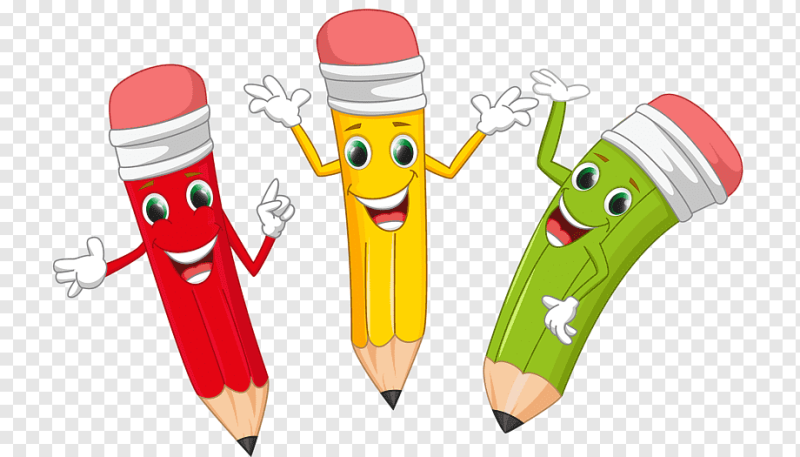 Карандаши мультяшные