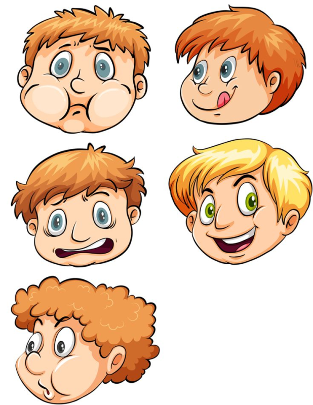 Мультяшные лица