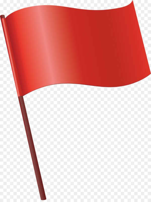 Флаг красный