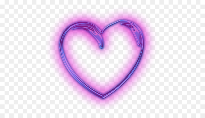 Фиолетовые сердечки